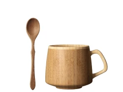 flan mug -brown-