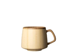 flan mug -white-