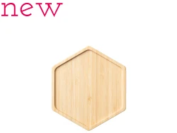 honeycomb coaster -white-