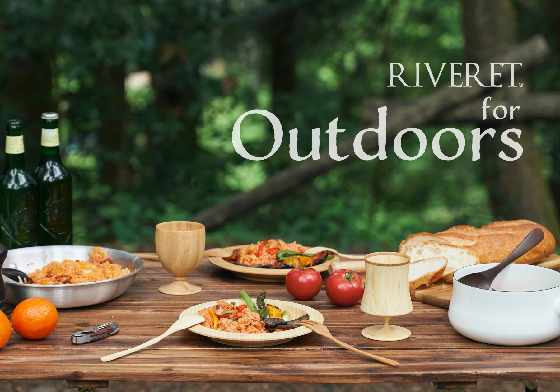 RIVERET for outdoors